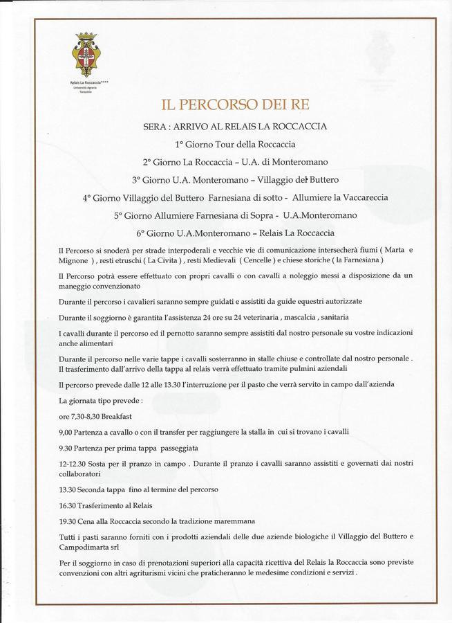 Biocampus La Roccaccia - Universita' Agraria Di Tarquinia Exterior foto